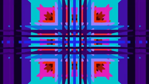 Colorful Pattern 4K 04 Stock Footage 109170021