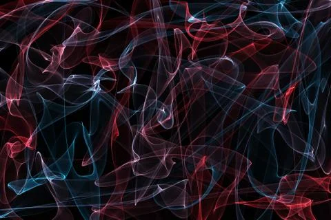 Colorful pattern abstract lines spark fire geometric black background Stock Photos