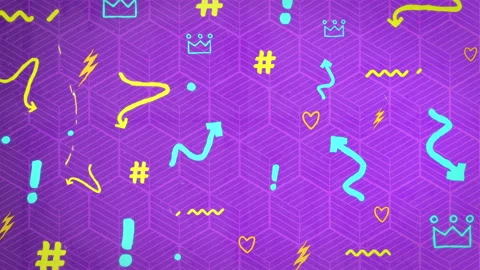 Colorful Pattern Background 1 Stock Footage 237038539