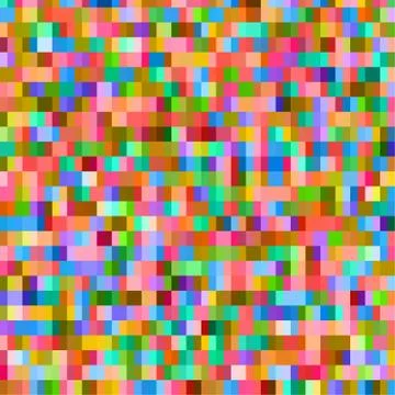 Colorful pattern with chaotic pixels 스톡 일러스트
