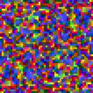 Colorful pattern with chaotic pixels 스톡 일러스트