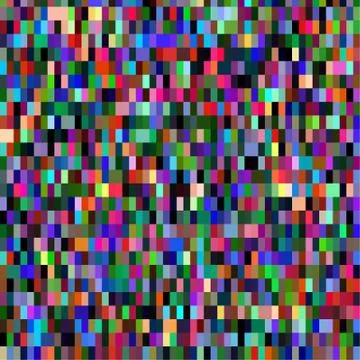 Colorful pattern with chaotic pixels 스톡 일러스트