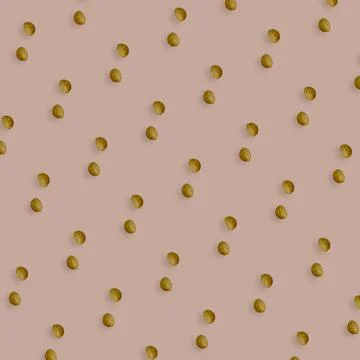 Colorful pattern of coconuts on pastel pink background. Top view. Flat lay. Pop Foto stock