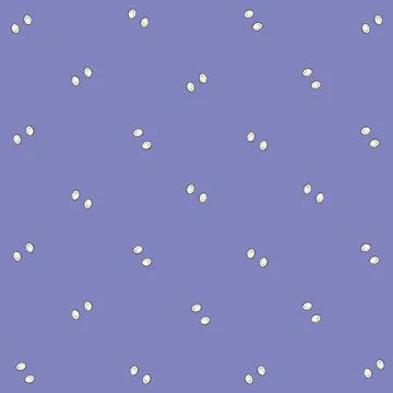 Colorful pattern of coconuts on purple background. Top view. Flat lay. Pop art Stock Photos