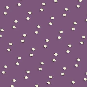 Colorful pattern of coconuts on violet background. Top view. Flat lay. Pop art Foto stock