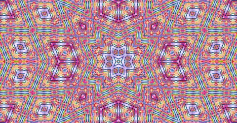 Colorful pattern consisting of multicolored stripes, abstract background Illustrazione stock
