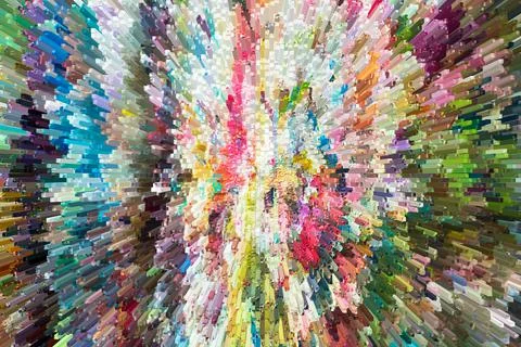 Colorful pattern for design and background. Abstract 3d. Stock Photos