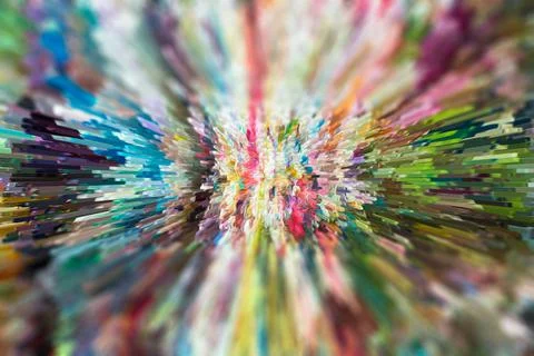 Colorful pattern for design and background. Abstract 3d Stock Photos