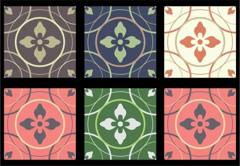 Colorful pattern design for printing or any other project Stock Illustration