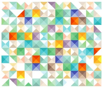 Colorful pattern elements, illustration Illustrazione stock