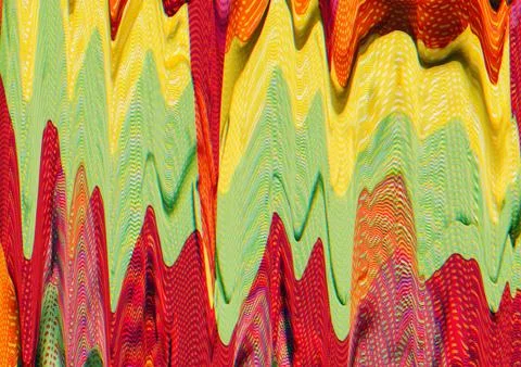 Colorful pattern glitch distortion vhs noise 库存插图