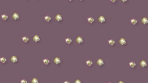 Colorful pattern of japanese sushi rolls. Seamless pattern with rotating sushi Stock Footage 167484148