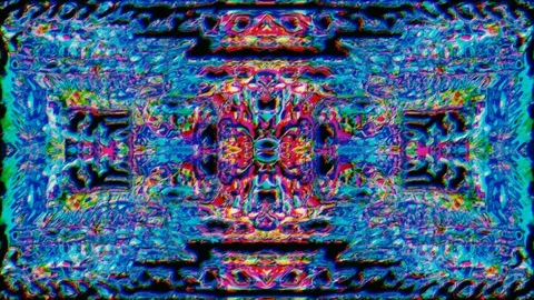 Colorful pattern light leak iridescent background. Looped animation. Stock Footage 121671621
