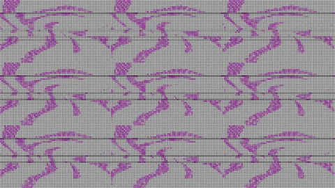 Colorful pattern light leaks shimmering background. Loop footage. Stock Footage 151207508