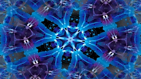 Colorful pattern sequence of a kaleidoscope. 4K abstract colorful motion effect  Stock Footage 127703361