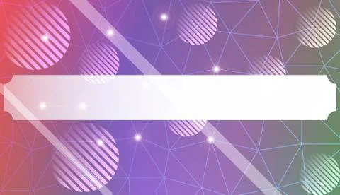 Colorful pattern with triangles, line., circle, with gradient. For your busin イラスト素材