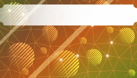 Colorful pattern with triangles, line., circle, with gradient. For your busin Stock Illustration