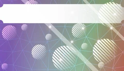 Colorful pattern with triangles, line., circle, with gradient. For your busin Illustrazione stock