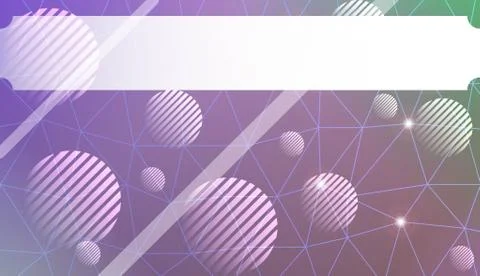 Colorful pattern with triangles, line., circle, with gradient. For your busin Stock Illustration