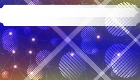 Colorful pattern with triangles, line., circle, with gradient. For your busin Stock Illustration