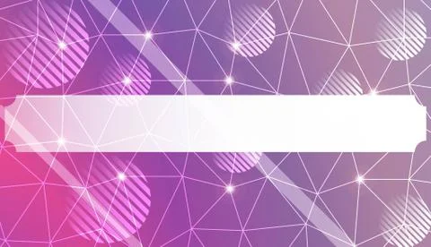 Colorful pattern with triangles, line., circle, with gradient. For your busin Illustrazione stock