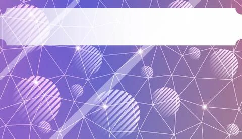 Colorful pattern with triangles, line., circle, with gradient. For your busin Illustrazione stock