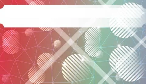 Colorful pattern with triangles, line., circle, with gradient. For your busin Stock Illustration