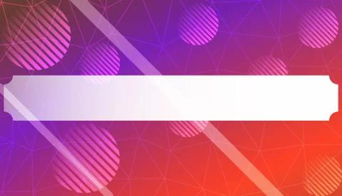 Colorful pattern with triangles, line., circle, with gradient. For your busin Stock Illustration