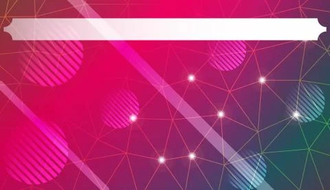 Colorful pattern with triangles, line., circle, with gradient. For your busin Stock Illustration