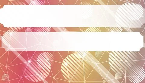 Colorful pattern with triangles, line., circle, with gradient. For your busin Stock Illustration