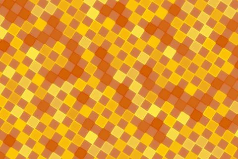 Colorful pattern of yellow red and orange stars background イラスト素材