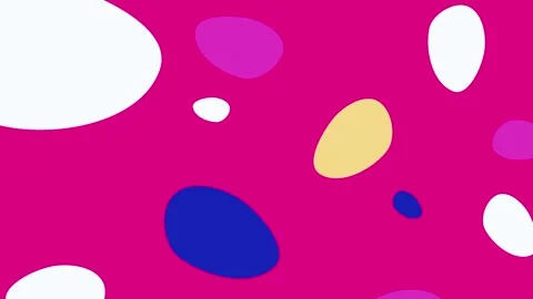 Colorful patterned background with abstract shapes and bright colors create  Stock Footage 311814715