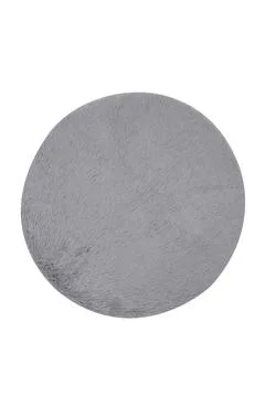 Colorful patterned circle carpet on a white background Foto stock