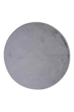 Colorful patterned circle carpet on a white background Stock Photos