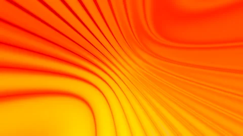 Colorful patterns flow in an abstract design with orange and yellow shades Vidéo 344982691