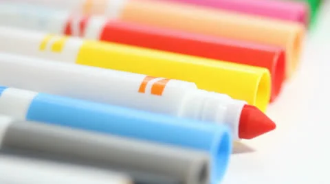 Colorful Pen Stock Footage 27091695