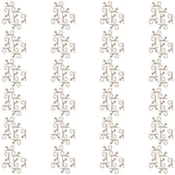 Colorful picture: the cute pattern of cats silhouettes Stock Illustration