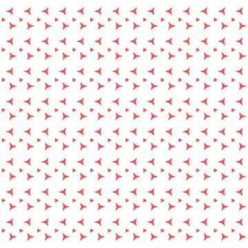 Colorful picture: the cute pattern of triangles Stock Illustration