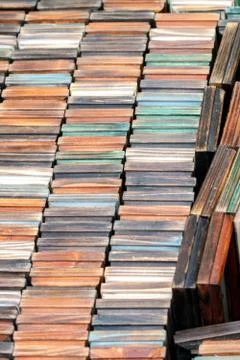 Colorful picture frames Stock Photos