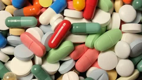 Colorful pills Stock Footage 11241995
