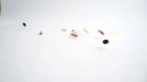 Colorful pills Stock Footage 34181919