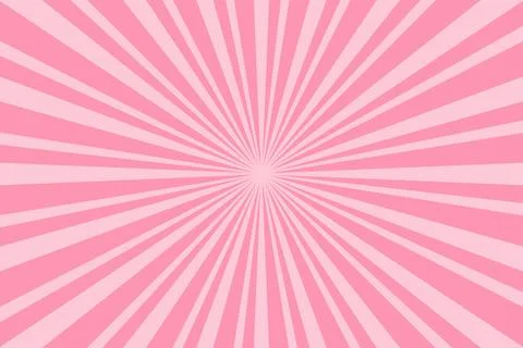 Colorful pink ray star Pattern Background. Sunburst radial backdrop. イラスト素材