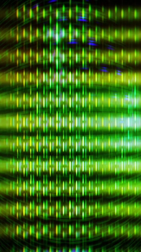 Colorful Pixel Fluctuation Video Loop Stock Footage 303598494