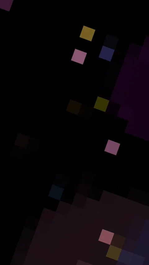 Colorful Pixel Grid Motion Background Video stock 347190552