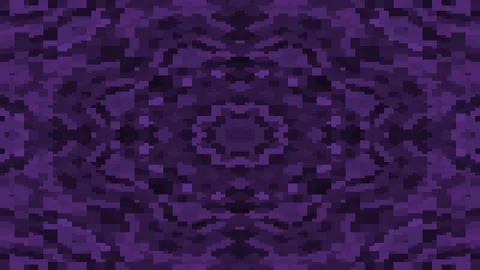 Colorful pixel kaleidoscope geometric pattern. Abstract background for design. Stock Footage 276382307