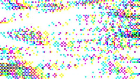 Colorful Pixelated abstract 8bit pixel Noise texture pattern background 스톡 일러스트