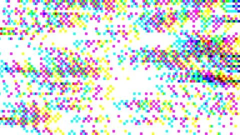 Colorful Pixelated abstract 8bit pixel Noise texture pattern background Stock Illustration