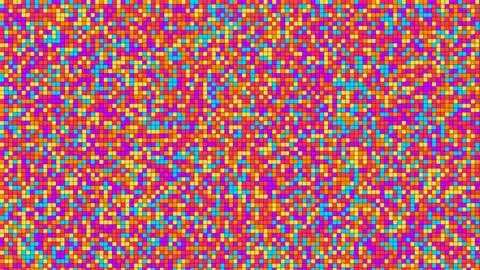 Colorful Pixelated Abstract Background Pattern Stockillustratie