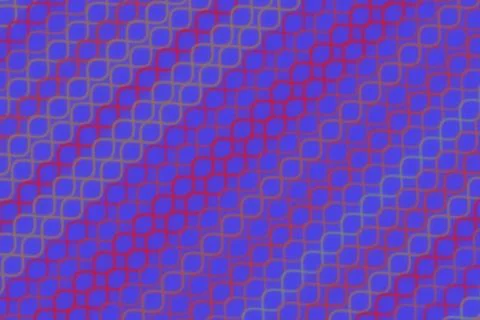 Colorful pixelated abstract pattern with blue and red tones Stock Photos