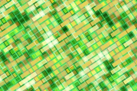 Colorful pixelated abstract pattern with green and yellow shades Stock Photos